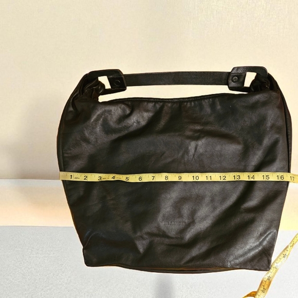 Jil Sander Black Leather Hobo Bag - Picture 13 of 13